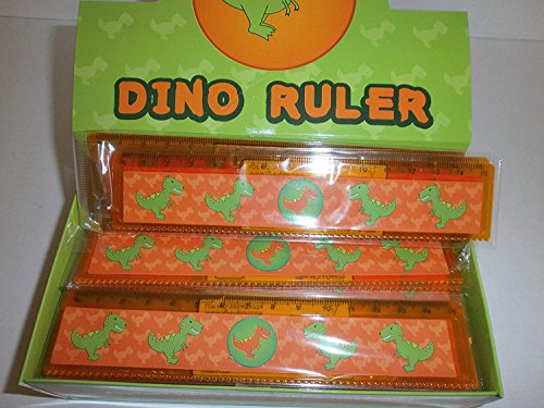 Schnooridoo 10 Lineale Dinosaurier Dino Ruler Bürö Schule Mitbringsel Kindergeburtstag von Schnooridoo