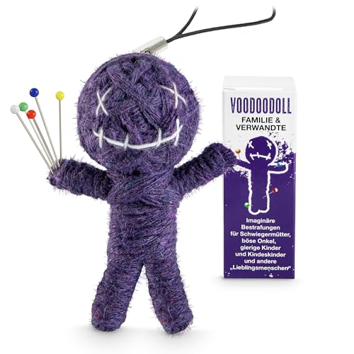 Voodoo Puppe Buckelige Verwandtschaft Voodoo Doll to go Voodoo-Doll imaginäre Strafen für nervige Schwiegereltern und andere Lieblingsmenschen Geschenk im Karton 5 x PRYM Stecknadel Voodoo Puppe Buckelige Verwandtschaft Voodoo Doll to go Voodoo-Doll imaginäre Strafen für nervige Schwiegereltern und andere Lieblingsmenschen Geschenk im Karton 5 x PRYM Stecknadel von Schöne Güter