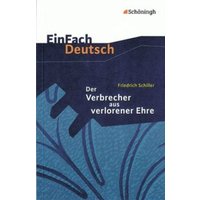 Der Verbrecher aus verlorener Ehre. Mit Materialien von Schöningh Verlag in Westermann Bildungsmedien
