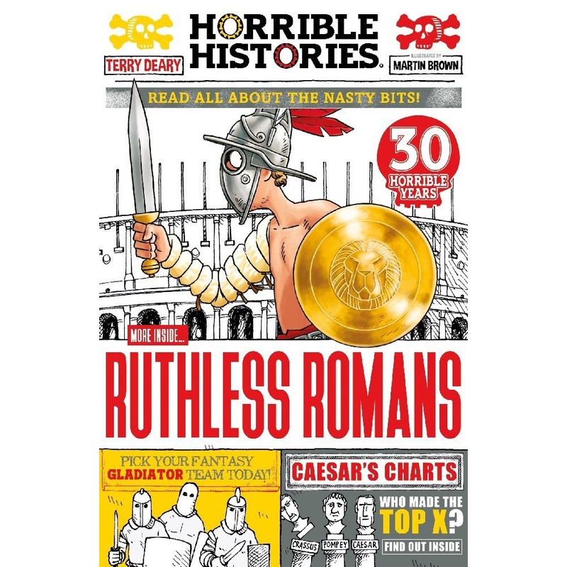 Horrible Histories: Ruthless Romans (Newspaper Edition) von Scholastic UK