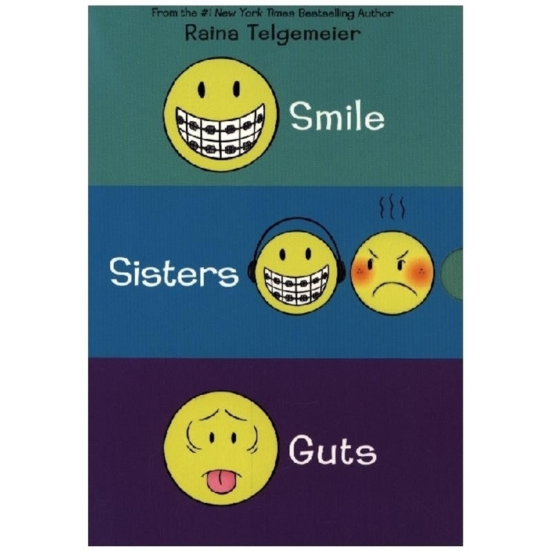 Smile / Sisters / Guts Box Set von Scholastic UK
