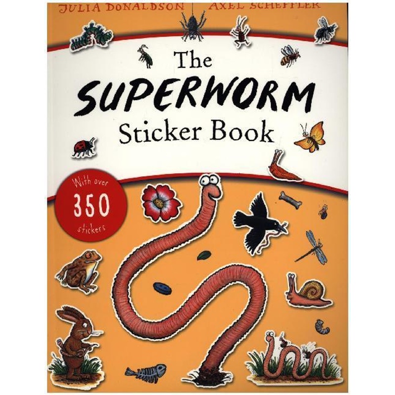 Superworm Sticker Book von Scholastic UK