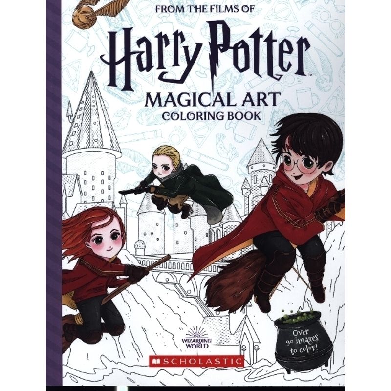 Harry Potter: Magical Art Coloring Book von Scholastic US