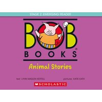 Bob Books - Animal Stories Hardcover Bind-Up Phonics, Ages 4 and Up, Kindergarten (Stage 2: Emerging Reader) von Scholastic
