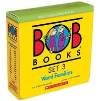 Bob Books - Word Families Box Set Phonics, Ages 4 and Up, Kindergarten, First Grade (Stage 3: Developing Reader) von Scholastic