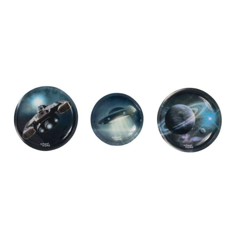SCHOOL MOOD Patchy 3er-Set, School Mood Designs Moritz - Weltall SCHOOL MOOD Patchy 3er-Set, School Mood Designs Moritz - Weltall von School Mood