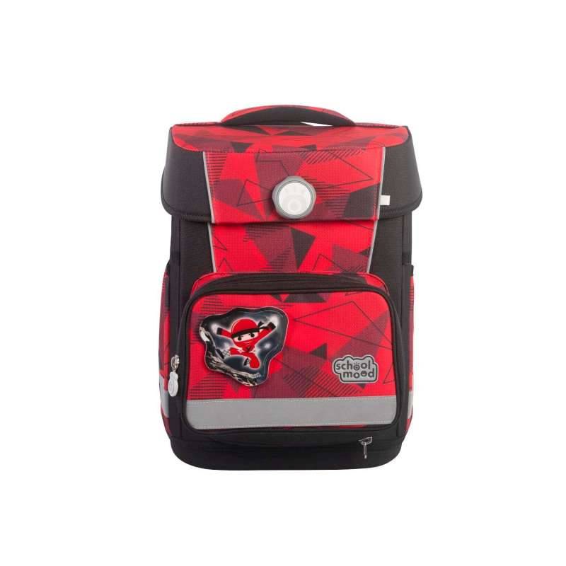 SCHOOL MOOD Schulranzen CHAMPION Pro Set 6 tlg für Jungen, School Mood Designs Kai Ninja von School Mood