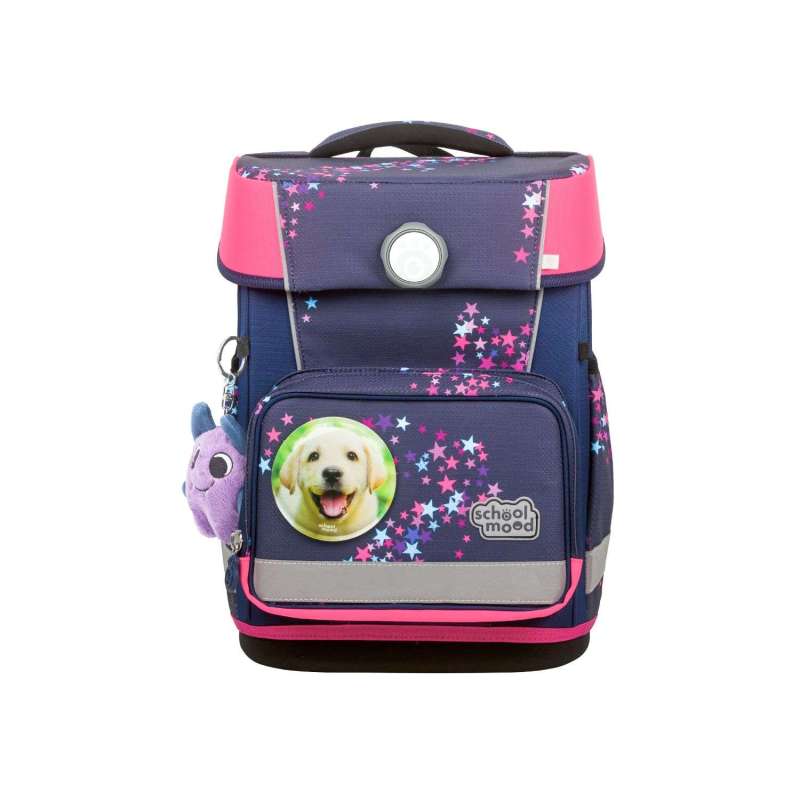SCHOOL MOOD Schulranzen CHAMPION Pro Set 6 tlg für Mädchen, School Mood Designs Leni - Hund SCHOOL MOOD Schulranzen CHAMPION Pro Set 6 tlg für Mädchen, School Mood Designs Leni - Hund von School Mood