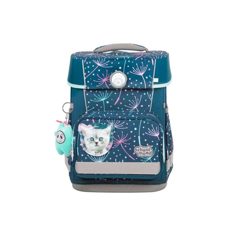 SCHOOL MOOD Schulranzen CHAMPION Pro Set 6 tlg für Mädchen, School Mood Designs Lina - Kätzchen SCHOOL MOOD Schulranzen CHAMPION Pro Set 6 tlg für Mädchen, School Mood Designs Lina - Kätzchen von School Mood