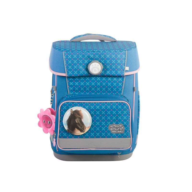 SCHOOL MOOD Schulranzen CHAMPION Pro Set 6 tlg für Mädchen, School Mood Designs Mila - Pferd SCHOOL MOOD Schulranzen CHAMPION Pro Set 6 tlg für Mädchen, School Mood Designs Mila - Pferd von School Mood