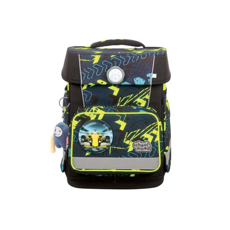 SCHOOL MOOD Schulranzen Set 7 tlg CHAMPION MAXX PRO für Jungen, School Mood Designs Elias Rennwagen SCHOOL MOOD Schulranzen Set 7 tlg CHAMPION MAXX PRO für Jungen, School Mood Designs Elias Rennwagen von School Mood