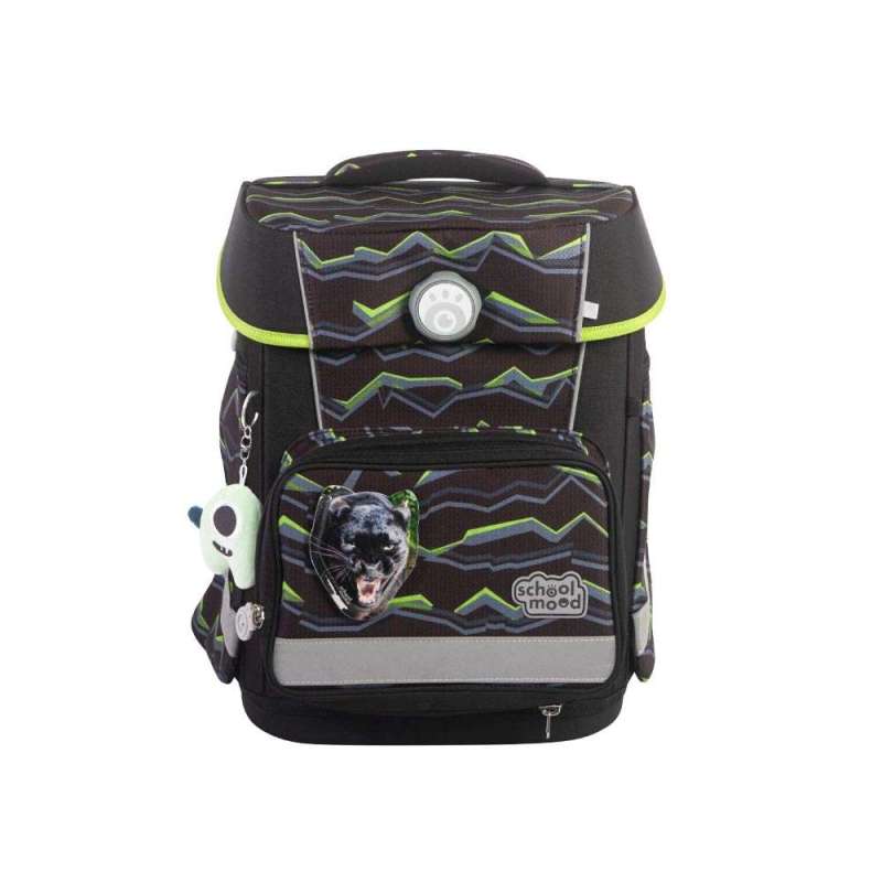 SCHOOL MOOD Schulranzen Set 7 tlg CHAMPION MAXX PRO für Jungen, School Mood Designs Finn Raubkatze SCHOOL MOOD Schulranzen Set 7 tlg CHAMPION MAXX PRO für Jungen, School Mood Designs Finn Raubkatze von School Mood