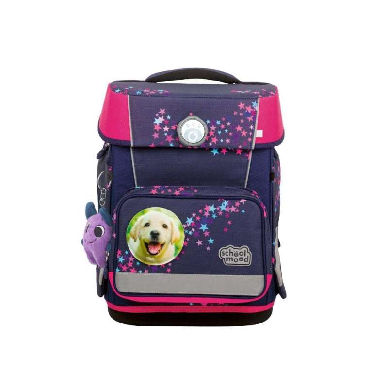 SCHOOL MOOD Schulranzen Set 7 tlg CHAMPION MAXX PRO für Mädchen, School Mood Designs Leni - Hund SCHOOL MOOD Schulranzen Set 7 tlg CHAMPION MAXX PRO für Mädchen, School Mood Designs Leni - Hund von School Mood