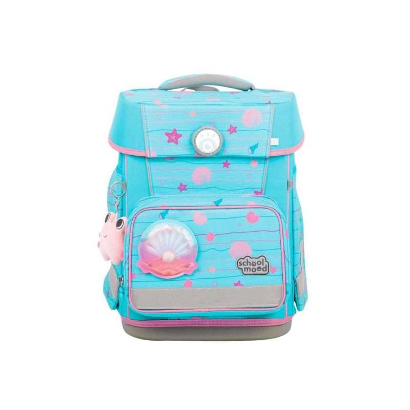 SCHOOL MOOD Schulranzen Set 7 tlg CHAMPION MAXX PRO für Mädchen, School Mood Designs Lilly Meerjungfrau von School Mood