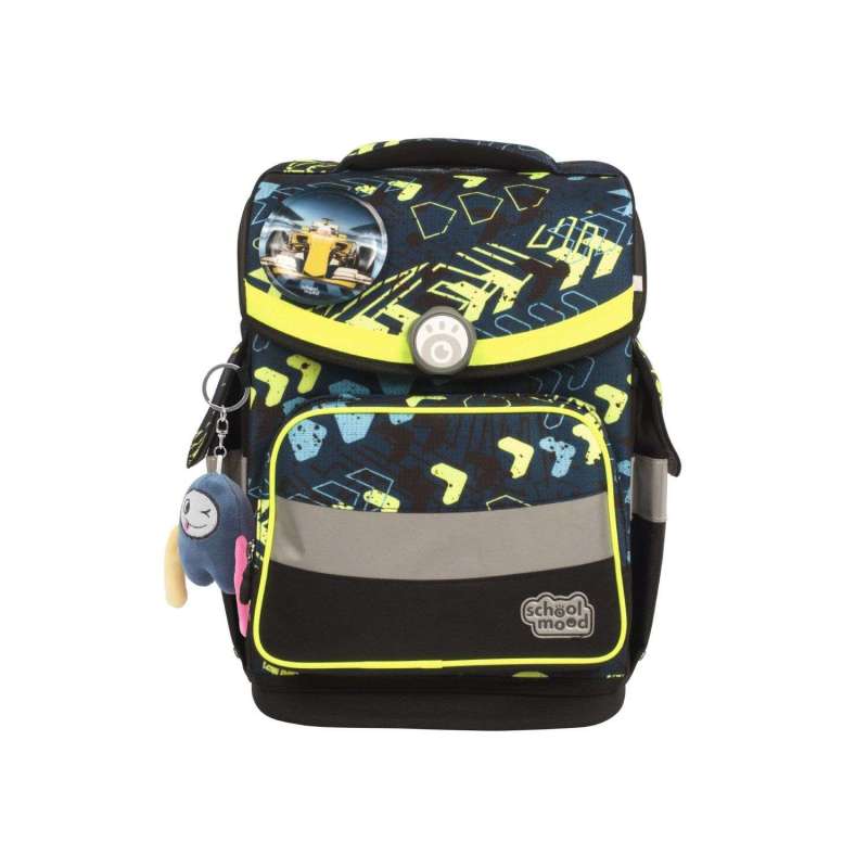 SCHOOL MOOD Schulranzen TIMELESS Pro Set 6 tlg für Jungen, School Mood Designs Elias Rennwagen SCHOOL MOOD Schulranzen TIMELESS Pro Set 6 tlg für Jungen, School Mood Designs Elias Rennwagen von School Mood