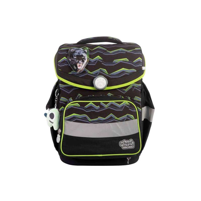 SCHOOL MOOD Schulranzen TIMELESS Pro Set 6 tlg für Jungen, School Mood Designs Finn Raubkatze SCHOOL MOOD Schulranzen TIMELESS Pro Set 6 tlg für Jungen, School Mood Designs Finn Raubkatze von School Mood