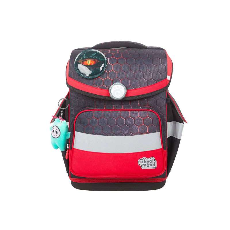 SCHOOL MOOD Schulranzen TIMELESS Pro Set 6 tlg für Jungen, School Mood Designs Mika Drache SCHOOL MOOD Schulranzen TIMELESS Pro Set 6 tlg für Jungen, School Mood Designs Mika Drache von School Mood