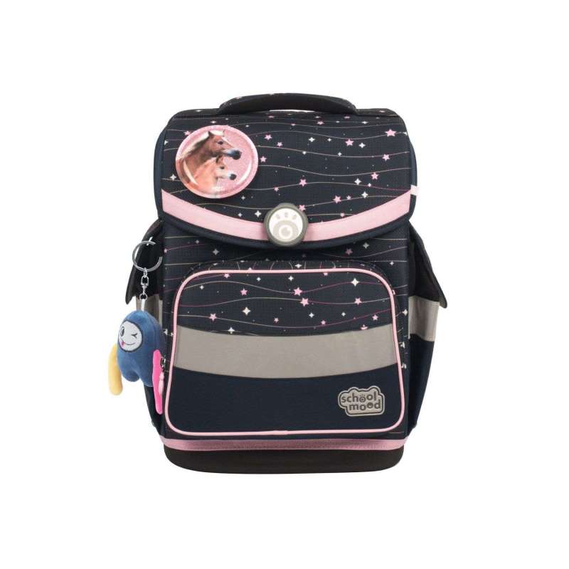 SCHOOL MOOD Schulranzen TIMELESS Pro Set 6 tlg für Mädchen, School Mood Designs Ella - Pony SCHOOL MOOD Schulranzen TIMELESS Pro Set 6 tlg für Mädchen, School Mood Designs Ella - Pony von School Mood