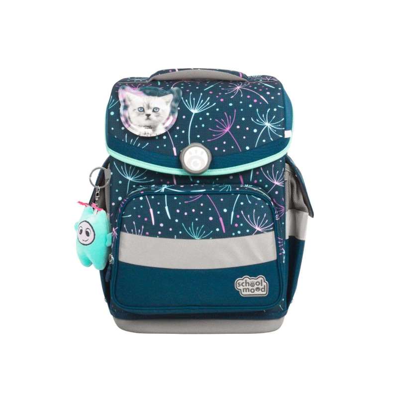 SCHOOL MOOD Schulranzen TIMELESS Pro Set 6 tlg für Mädchen, School Mood Designs Lina - Kätzchen SCHOOL MOOD Schulranzen TIMELESS Pro Set 6 tlg für Mädchen, School Mood Designs Lina - Kätzchen von School Mood