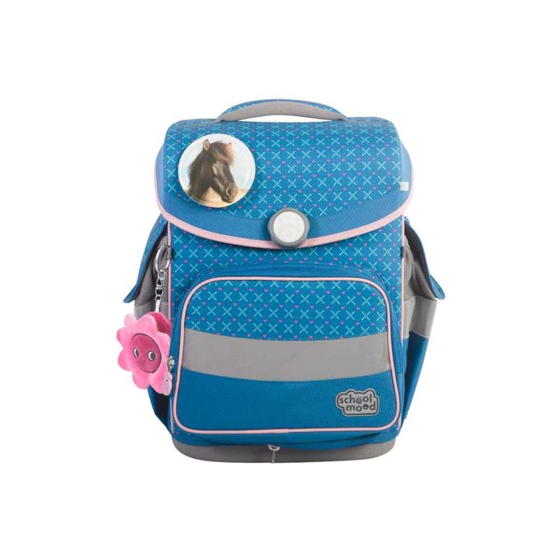 SCHOOL MOOD Schulranzen TIMELESS Pro Set 6 tlg für Mädchen, School Mood Designs Mila - Pferd SCHOOL MOOD Schulranzen TIMELESS Pro Set 6 tlg für Mädchen, School Mood Designs Mila - Pferd von School Mood
