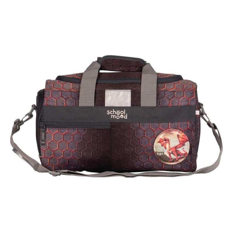SCHOOL MOOD Sporttasche für Jungen, School Mood Designs Mika Drache SCHOOL MOOD Sporttasche für Jungen, School Mood Designs Mika Drache von School Mood