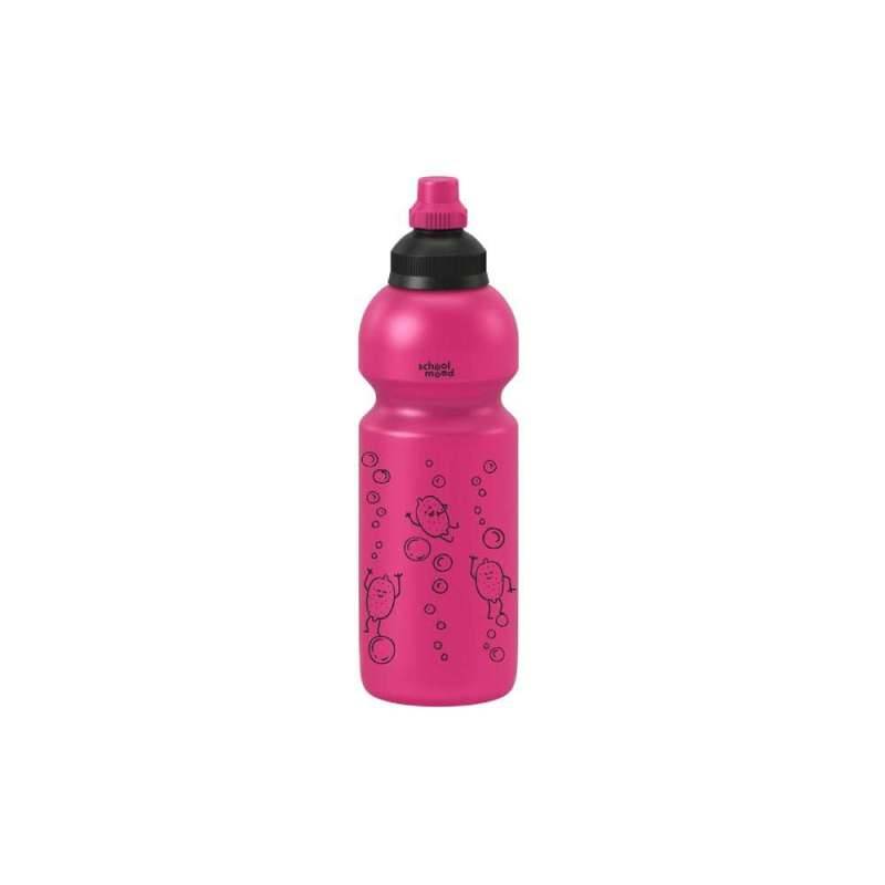 SCHOOL MOOD Trinkflasche 600 ml, School Mood Designs pink von School Mood