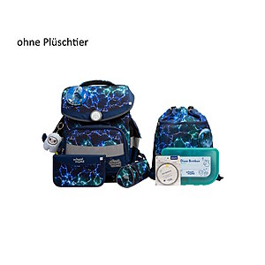 School Mood Timeless Felix mit LED-Patchy 7-tlg. Schulranzenset von School-Mood