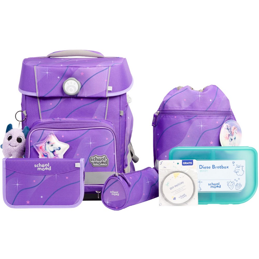 school mood Schulranzenset Champion Maxx Pro Marie - Pegasus 7 tlg. school mood Schulranzenset Champion Maxx Pro Marie - Pegasus 7 tlg. von School-Mood