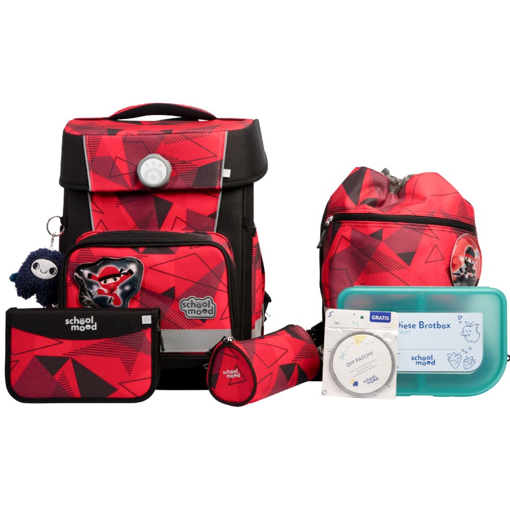 school mood Schulranzenset Champion Pro Kai - Ninja 7 tlg. school mood Schulranzenset Champion Pro Kai - Ninja 7 tlg. von School-Mood