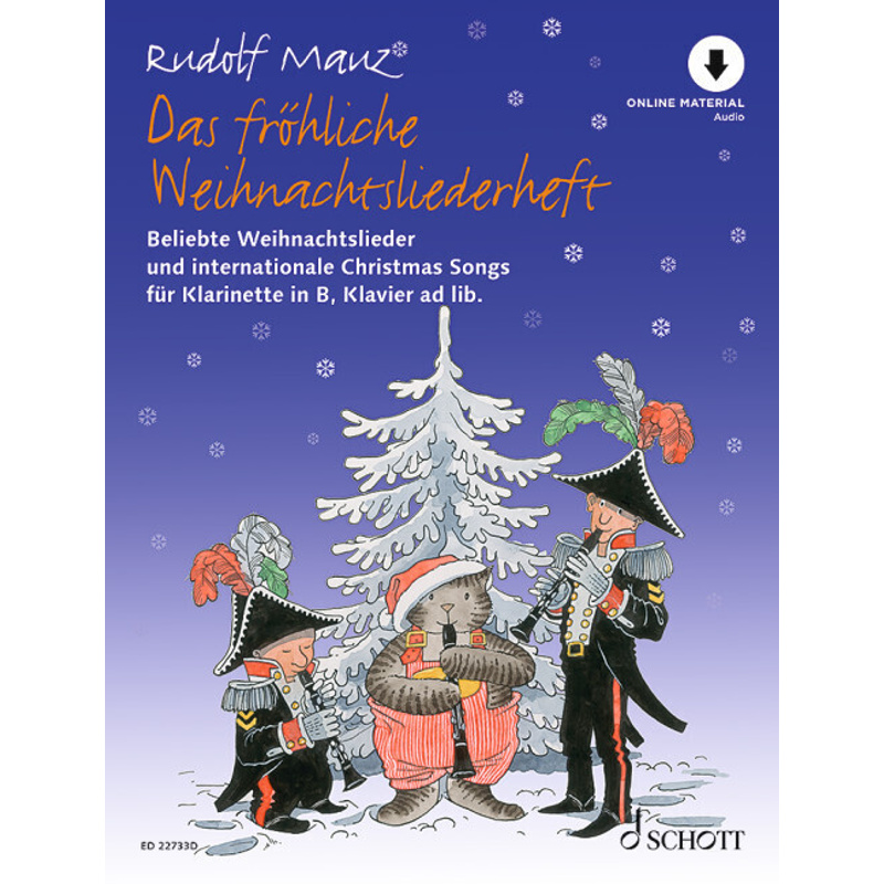 Das fröhliche Weihnachtsliederheft von Schott Music, Mainz