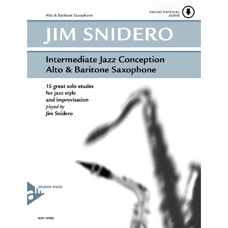 Intermediate Jazz Conception Alto & Baritone Sax, w. Audio-CD von Schott Music, Mainz