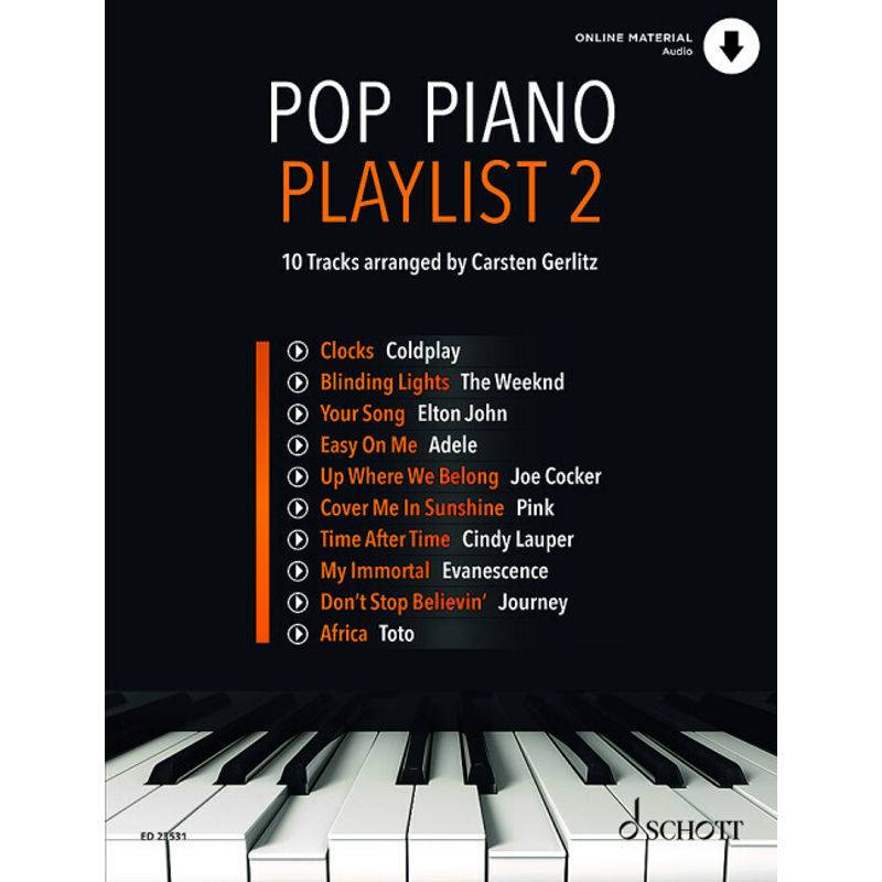Pop Piano Playlist 2 von Schott Music, Mainz