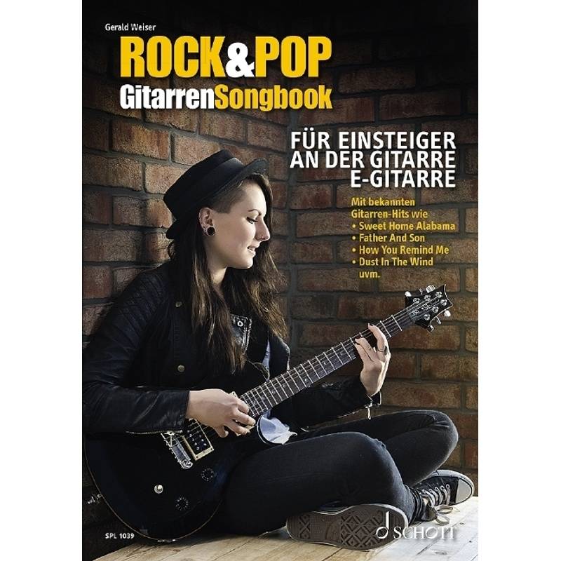 Rock & Pop Gitarren-Songbook von Schott Music, Mainz