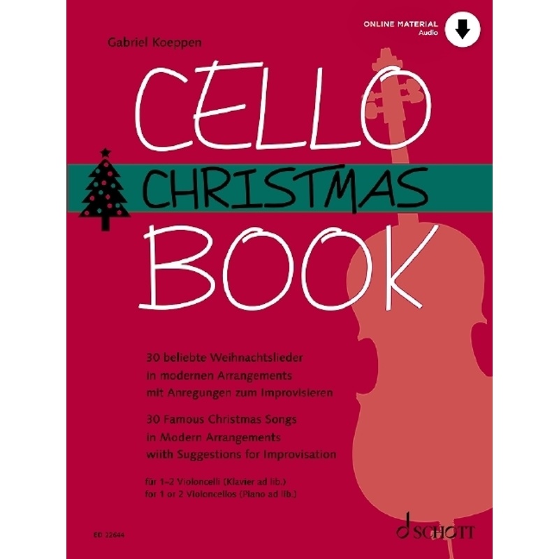 Cello Christmas Book von Schott Music, Mainz