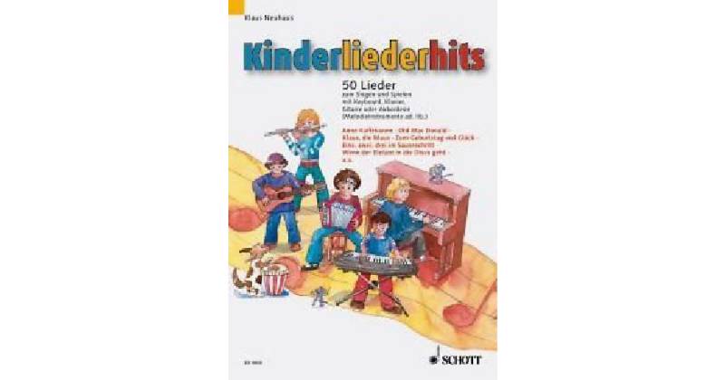 Buch - Kinderliederhits von Schott Verlag