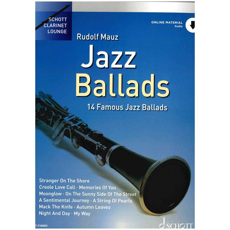 Schott Clarinet Lounge - Jazz Ballads Notenbuch von Schott