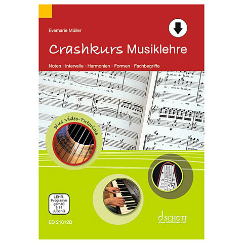 Schott Crashkurs Musiklehre Musiktheorie von Schott