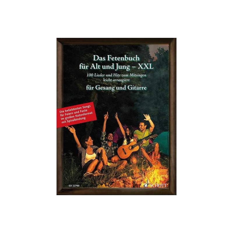 Schott Das Fetenbuch für Alt und Jung XXL Songbook von Schott