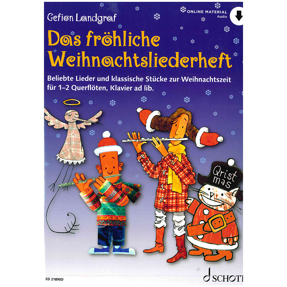 Schott Das fröhliche Weihnachtsliederheft for Flute Notenbuch Schott Das fröhliche Weihnachtsliederheft for Flute Notenbuch von Schott