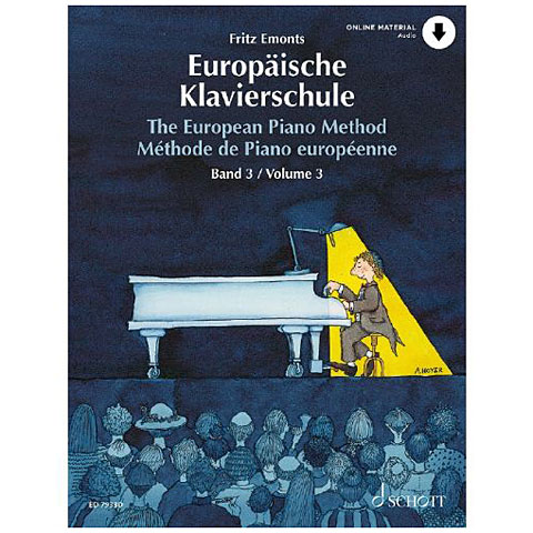 Schott Europäische Klavierschule Bd.3 Lehrbuch von Schott