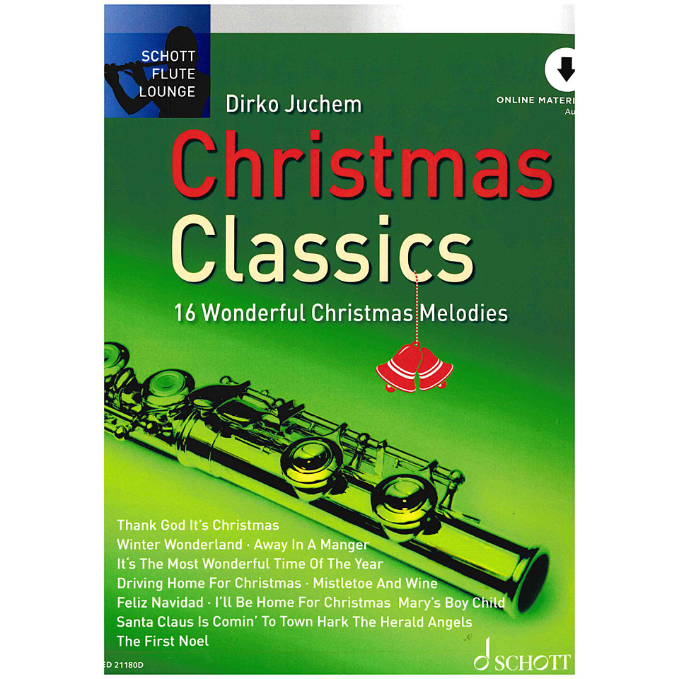 Schott Flute Lounge Christmas Classics Notenbuch Schott Flute Lounge Christmas Classics Notenbuch von Schott