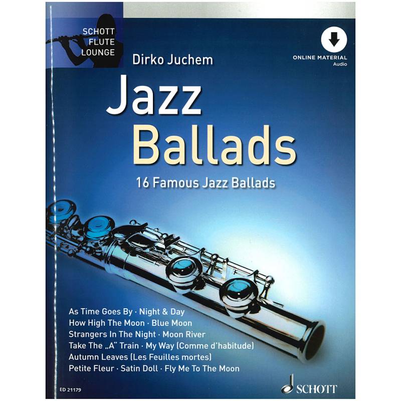 Schott Flute Lounge Jazz Ballads Notenbuch von Schott