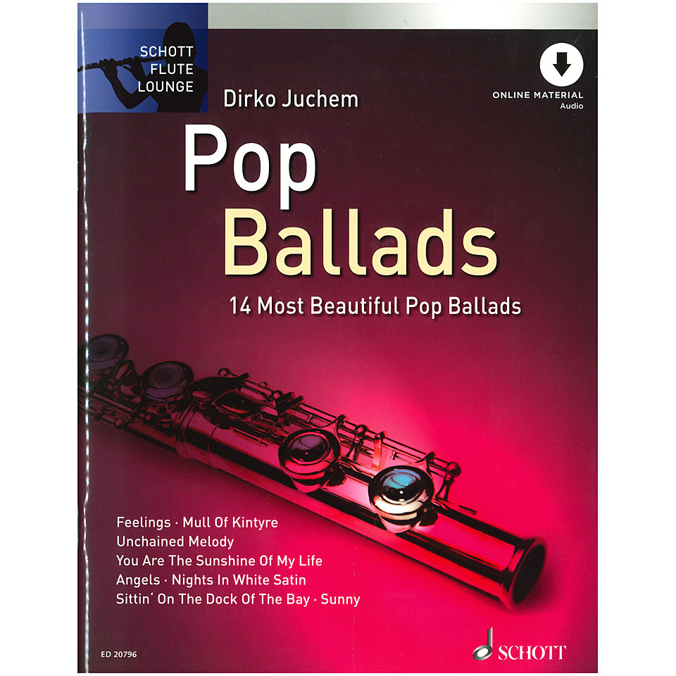 Schott Flute Lounge Pop Ballads Notenbuch Schott Flute Lounge Pop Ballads Notenbuch von Schott