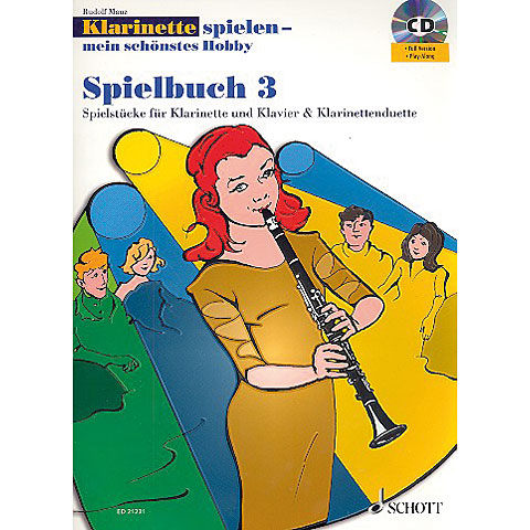 Schott Klarinette spielen - mein schönstes Hobby Spielbuch 3 Notenbuch Schott Klarinette spielen - mein schönstes Hobby Spielbuch 3 Notenbuch von Schott