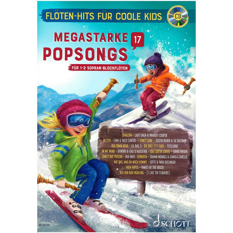 Schott Megastarke Popsongs 17 Play-Along von Schott