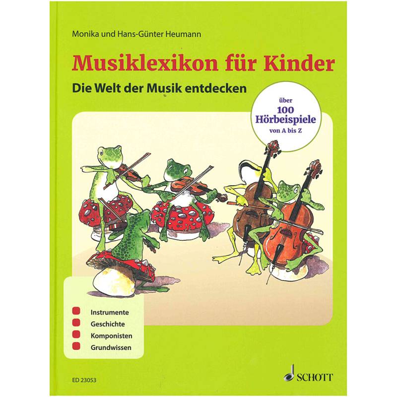 Schott Musiklexikon für Kinder Musiktheorie von Schott