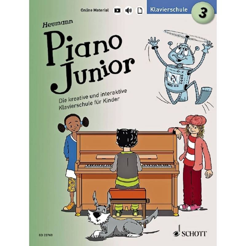 Schott Piano Junior Bd.3 Lehrbuch von Schott