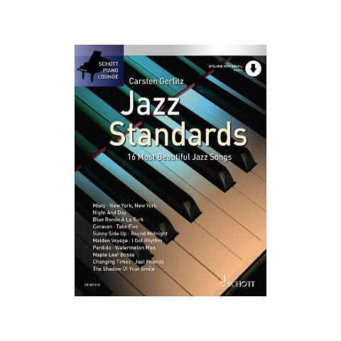 Schott Piano Lounge Jazz Standards Notenbuch von Schott