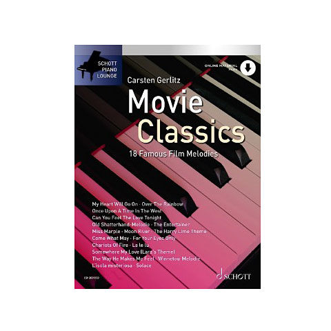 Schott Piano Lounge Movie Classics Notenbuch Schott Piano Lounge Movie Classics Notenbuch von Schott