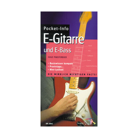 Schott Pocket-Info E-Gitarre & Bass Ratgeber von Schott